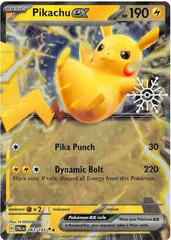 Pikachu Ex [Snowflake Stamp] #63 Pokemon Paldea Evolved Prices