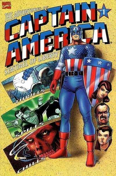 Adventures of Captain America #1 (1991) Comic Books Adventures of Captain America