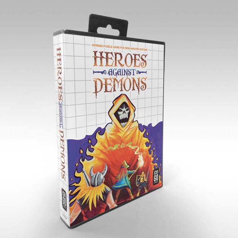 Heroes Against Demons PAL Sega Master System