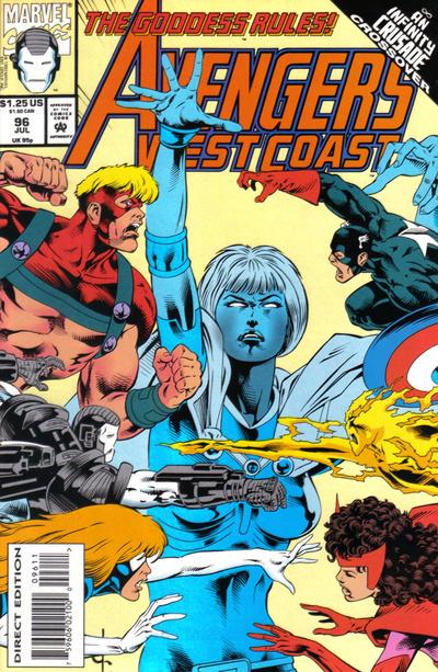West Coast Avengers #96 (1993) Comic Books West Coast Avengers