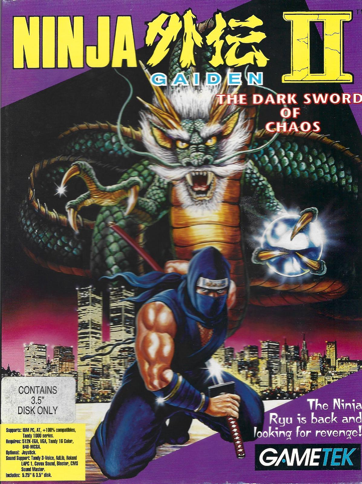 Ninja Gaiden II: The Dark Sword of Chaos PC Games