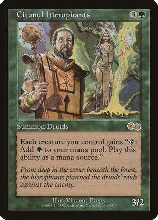 Citanul Hierophants Magic Urzas Saga