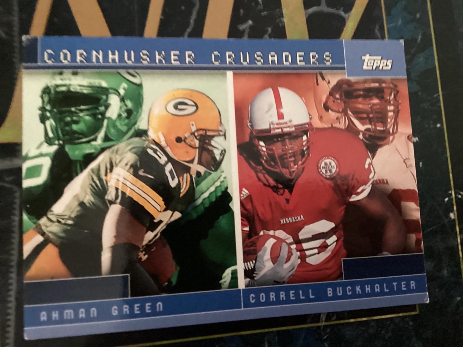 Ahman Green, Correll Buckhalter #TC16 Football Cards 2001 Topps Combos