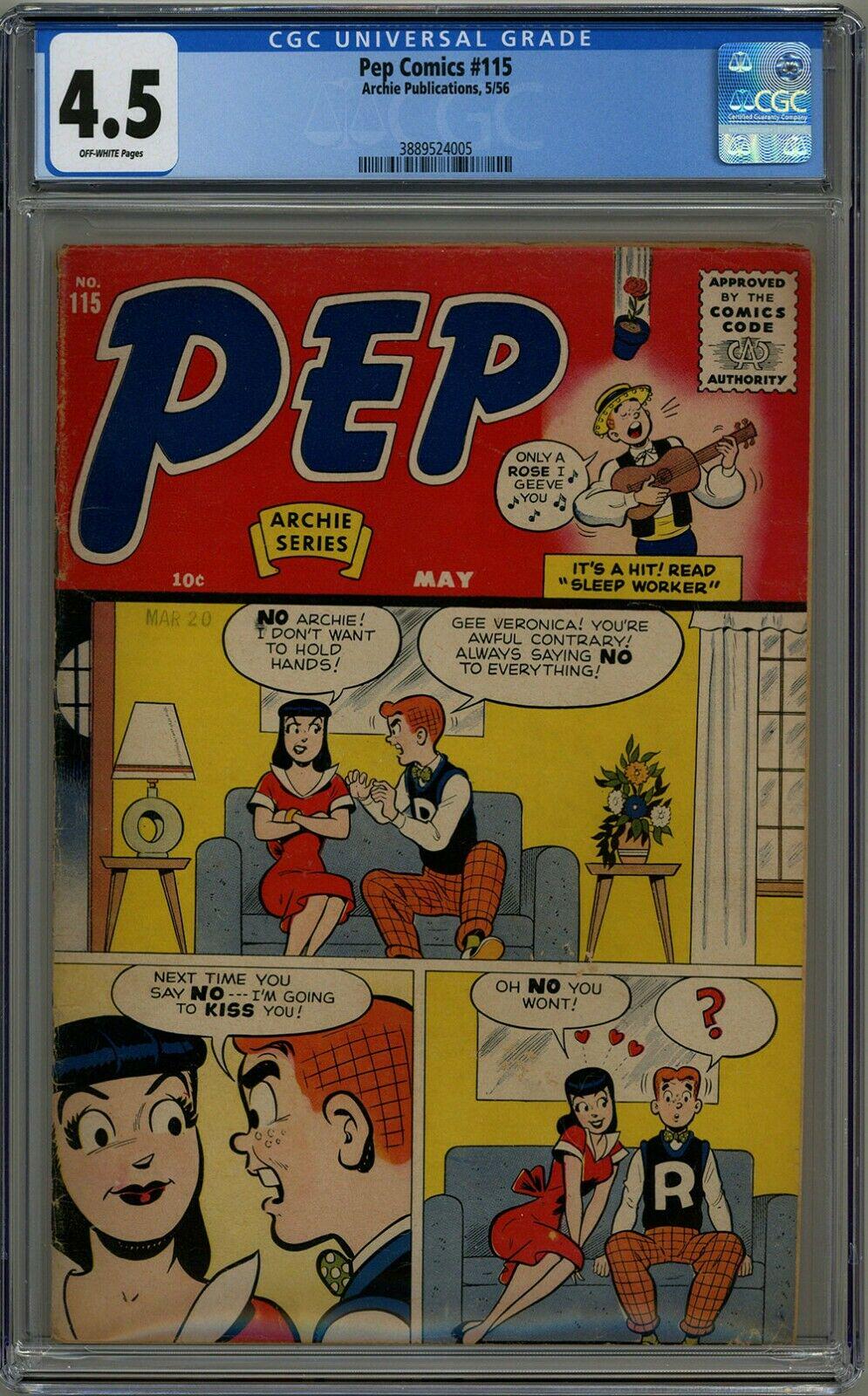 Pep Comics #115 (1956) Comic Books PEP Comics