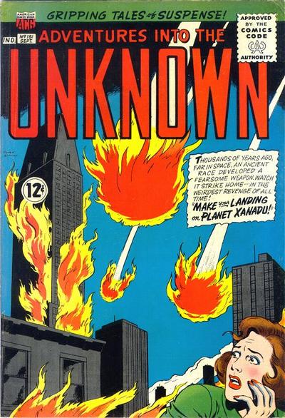 Adventures into the Unknown #151 (1964) Comic Books Adventures into the Unknown