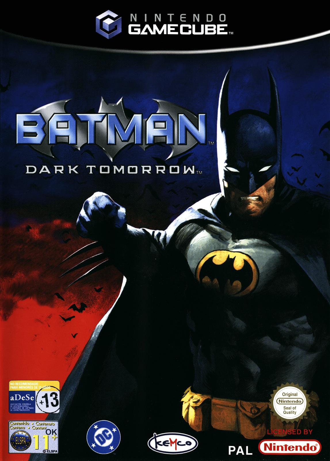 Batman Dark Tomorrow PAL Gamecube