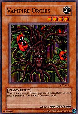 Vampiric Orchis MFC-014 YuGiOh Magician's Force