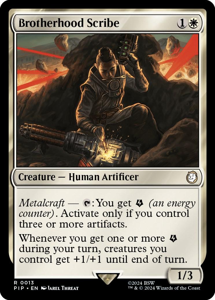 Brotherhood Scribe #13 Magic Fallout
