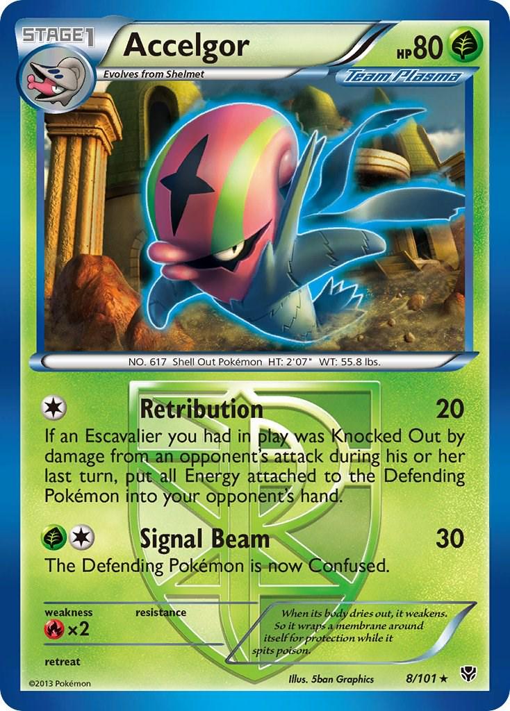 Accelgor #8 Pokemon Plasma Blast