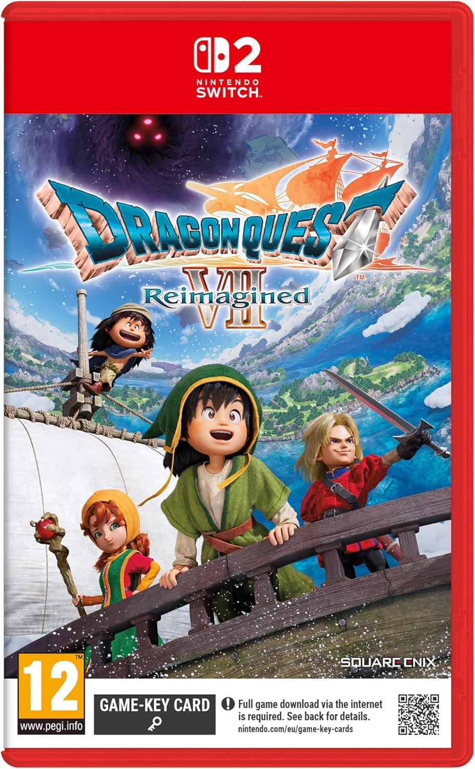Carátula de Dragon Quest VII: Reimagined para Switch 2 (edición PAL España)