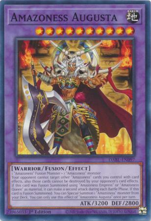 Amazoness Augusta DABL-EN097 YuGiOh Darkwing Blast