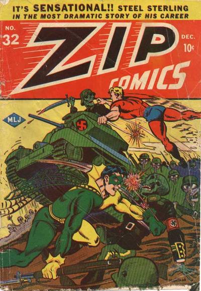 Zip Comics #32 (1942) Comic Books Zip Comics