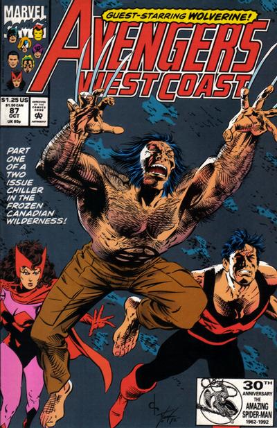 West Coast Avengers #87 (1992) Comic Books West Coast Avengers