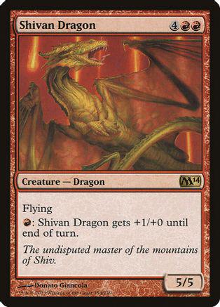 Shivan Dragon Magic M14