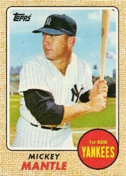 Mickey Mantle #280 Baseball Cards 2010 Topps Cards Your Mom Threw Out Original Back