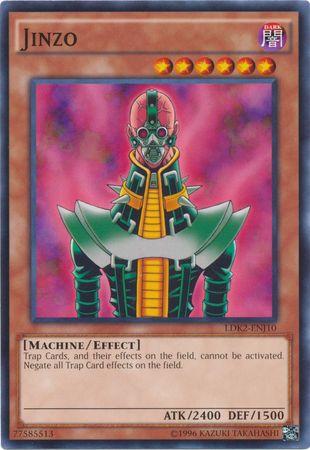 Jinzo LDK2-ENJ10 YuGiOh Legendary Decks II