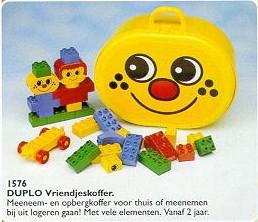 Happy Face Carry Case #1576 LEGO DUPLO