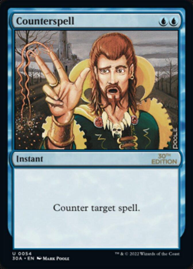 Counterspell #54 Magic 30th Anniversary