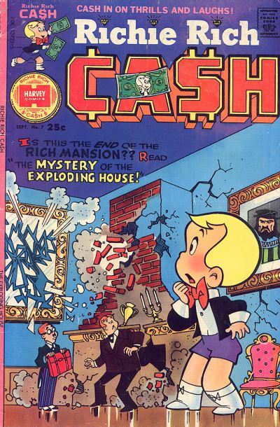 Richie Rich Cash #7 (1975) Comic Books Richie Rich Cash