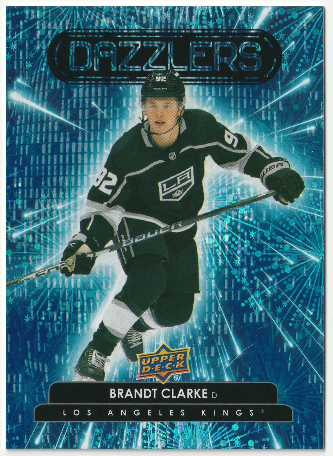 Brandt Clarke #DZ-51 2022-23 Upper Deck Hockey Dazzlers