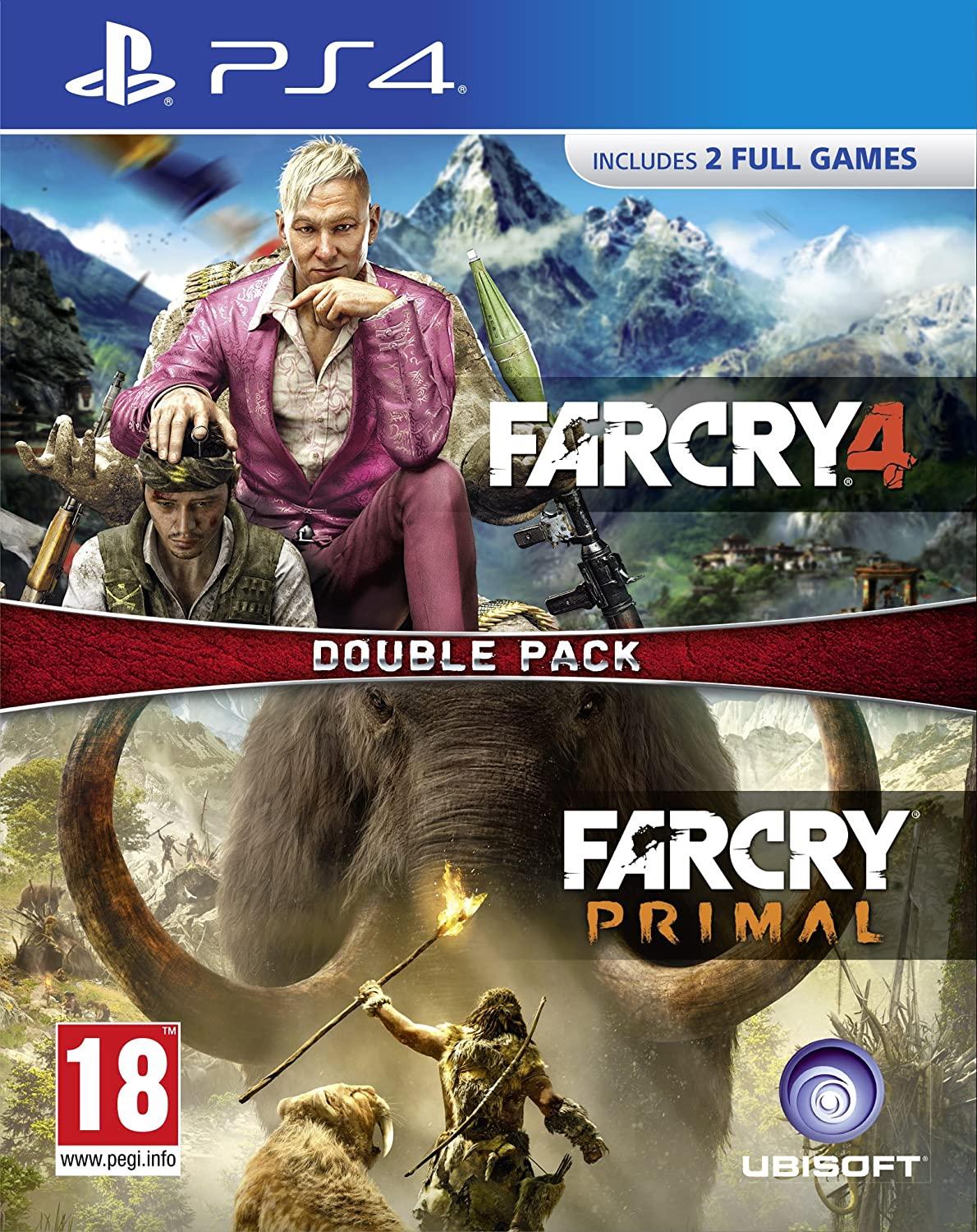Far Cry Primal and Far Cry 4 Double Pack PAL Playstation 4