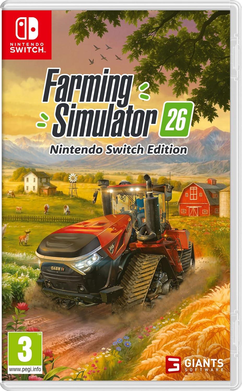 Carátula de Farming Simulator 26: Nintendo Switch Edition para Switch (edición PAL España)
