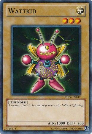 Wattkid TU04-EN012 YuGiOh Turbo Pack: Booster Four