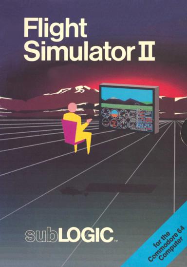 Flight Simulator II Commodore 64