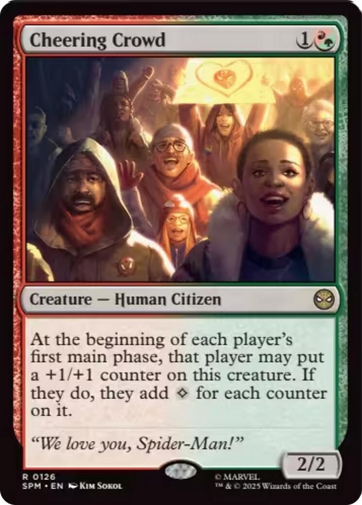 Cheering Crowd (Magic Marvel Spider-Man)