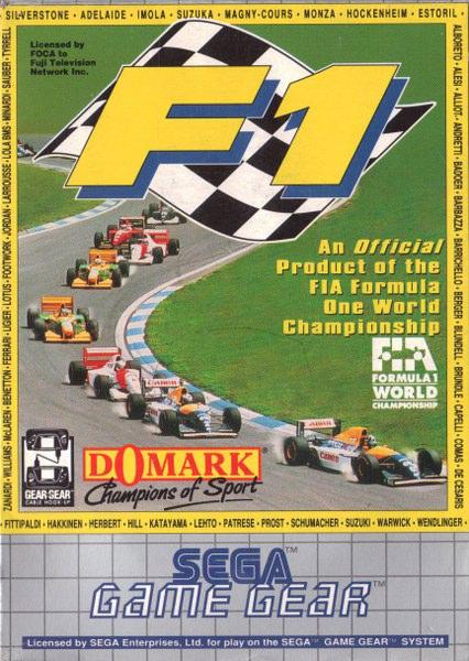 F1 PAL Sega Game Gear