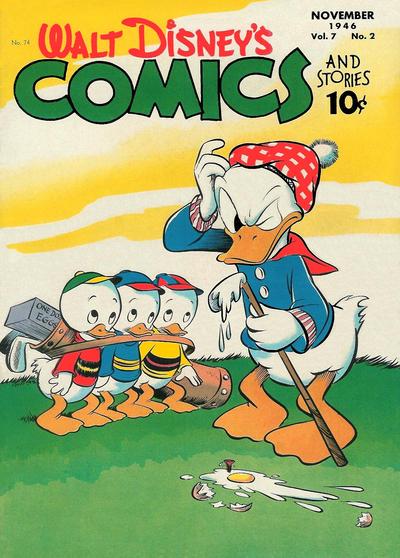Walt Disney's Comics and Stories #74 (1946) Comic Books Walt Disney's Comics and Stories
