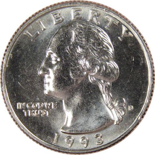 1993 D Coins Washington Quarter