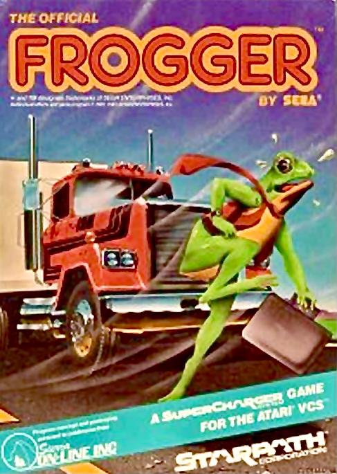 The Official Frogger by Sega Atari 2600