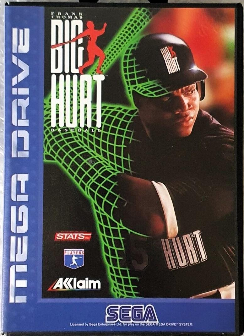 Frank Thomas Big Hurt Baseball PAL Sega Mega Drive