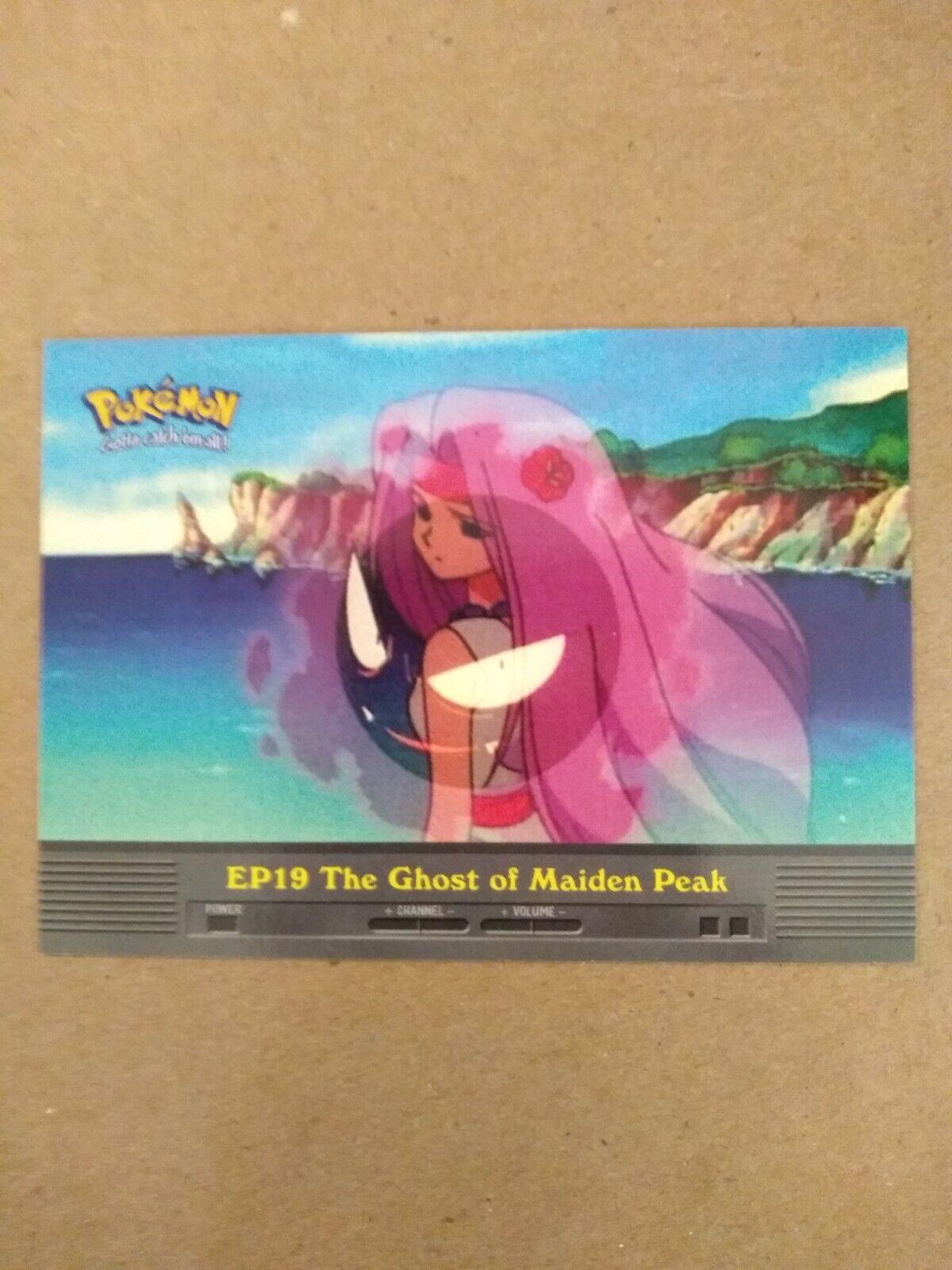 The Ghost of Maiden Peak #EP19 Pokemon 2000 Topps TV