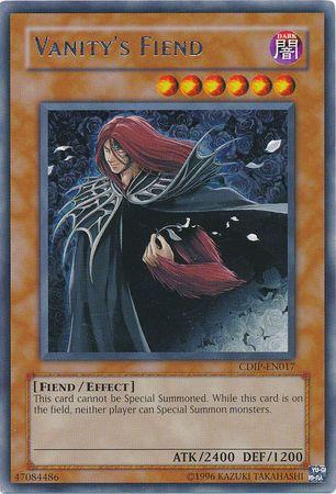 Vanity's Fiend CDIP-EN017 YuGiOh Cyberdark Impact