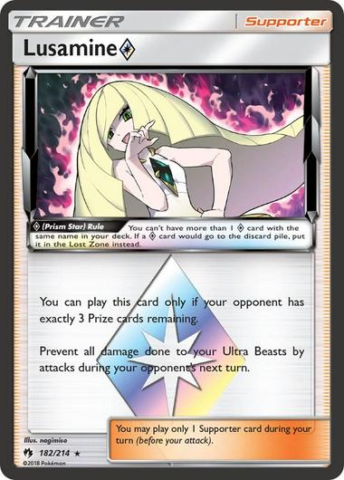 Lusamine #182 Cover Art