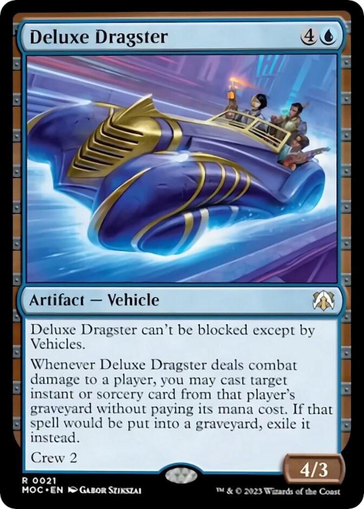 Deluxe Dragster #21 Magic March of the Machine Commander