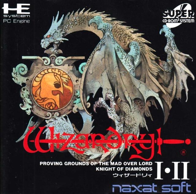 Wizardry I and II JP PC Engine CD
