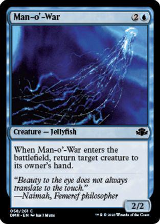 Man-o'-War #58 Magic Dominaria Remastered
