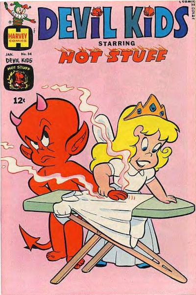 Devil Kids Starring Hot Stuff #34 (1968) Comic Books Devil Kids Starring Hot Stuff
