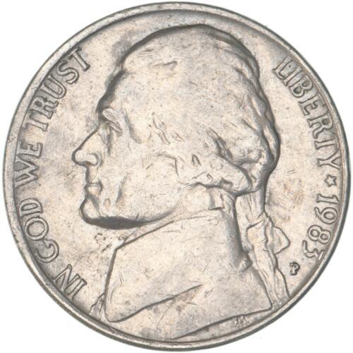 1983 P Coins Jefferson Nickel
