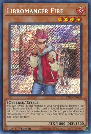 Libromancer Fire [1st Edition] DIFO-EN000 YuGiOh Dimension Force