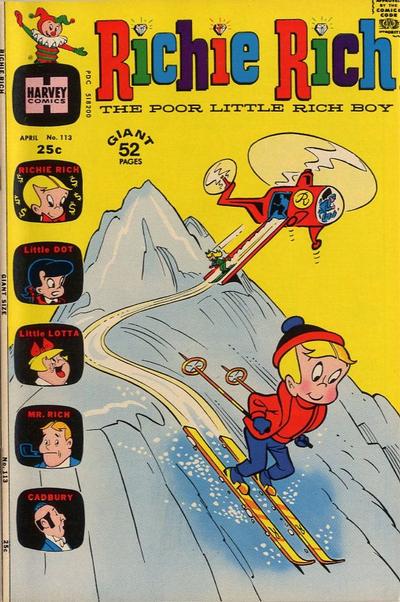 Richie Rich #113 (1972) Comic Books Richie Rich