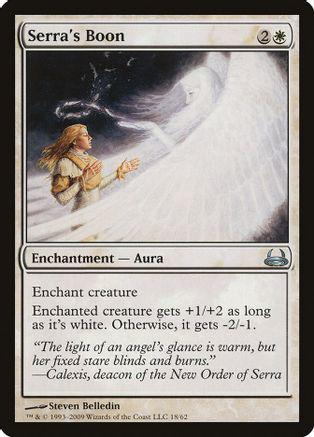 Serra's Boon Magic Divine vs Demonic