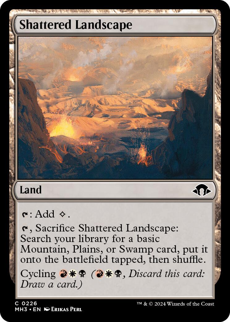 Shattered Landscape #226 Magic Modern Horizons 3