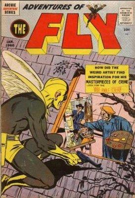 Adventures Of The Fly #4 (1960) Comic Books Adventures of the Fly