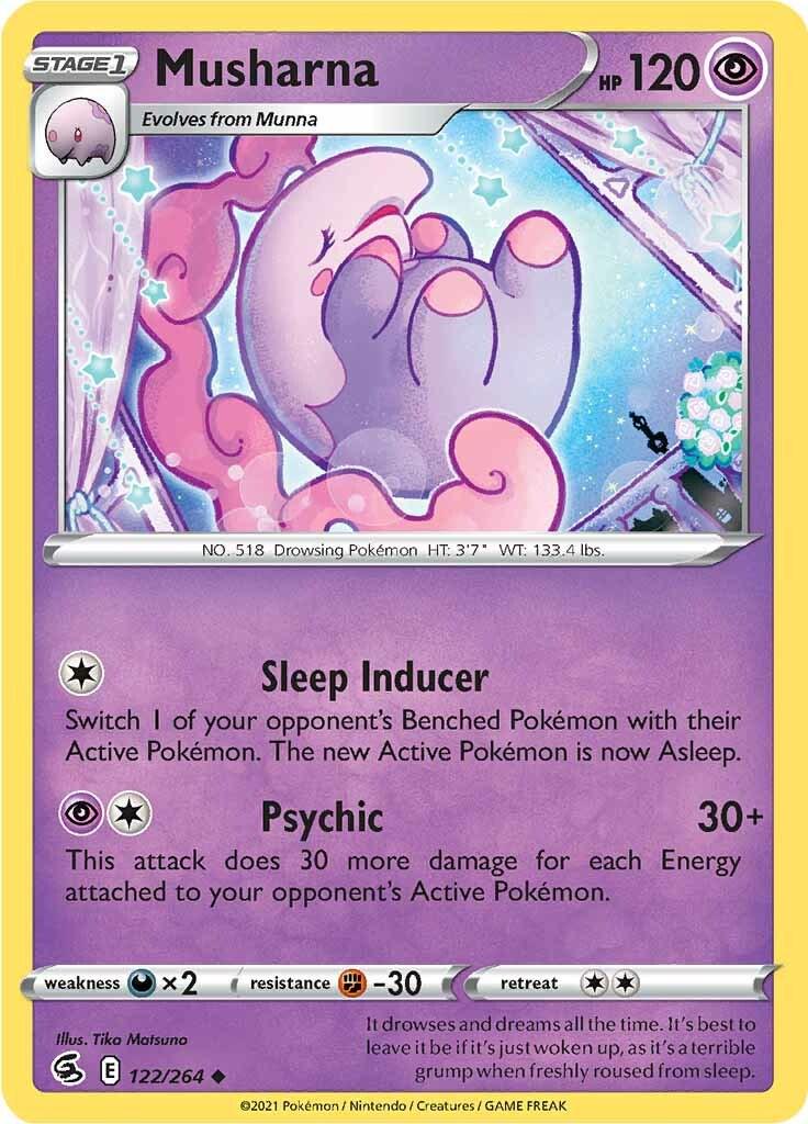Musharna #122 Pokemon Fusion Strike