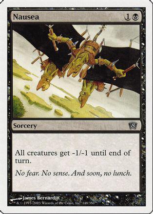 Nausea #148 Magic 8th Edition