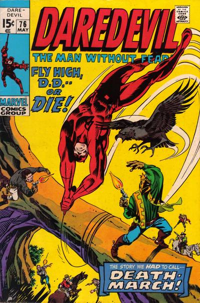 Daredevil #76 (1971) Comic Books Daredevil